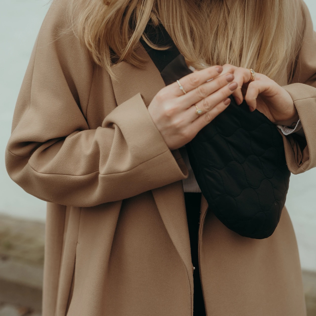 Crossbody Bag Denise Stepp schwarz